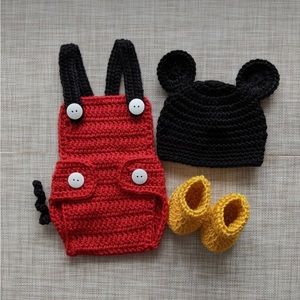 Mickey Mouse infant outfit perfect for any special event or birthdays
